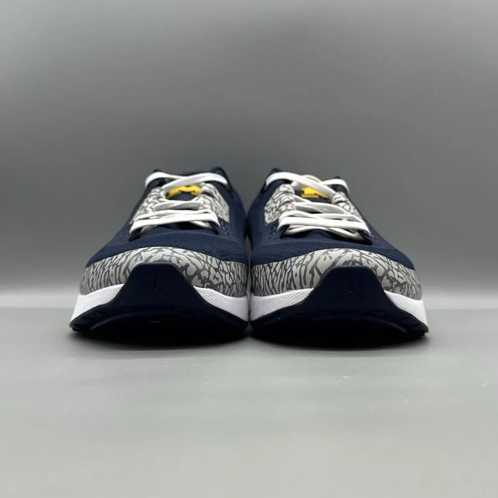 Jordan Zoom Tenacity 88 Mens 11.5 Navy Michigan Wolverines Cement IF2972-447